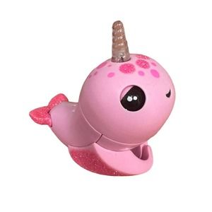 Fingerling - Nelly the Narwal - Pink Glittery Fingerling